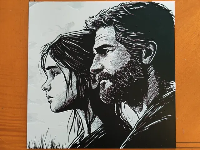 Joel and Ellie - The Last of Us - Hueforge