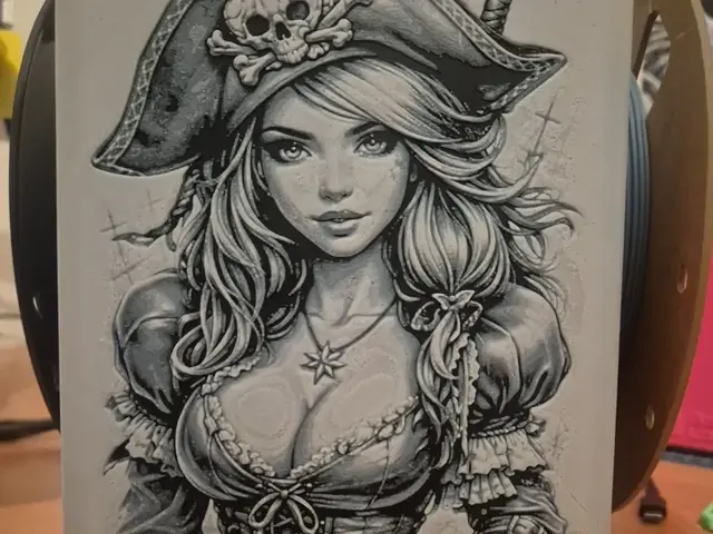 HueForge model: sexy pirate 2 hueforge by Buntsta