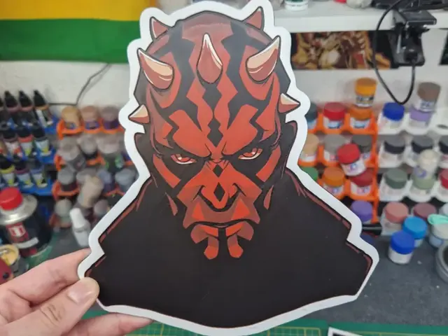HueForge model: Star Wars Hueforge - Darth Maul by Dakiren