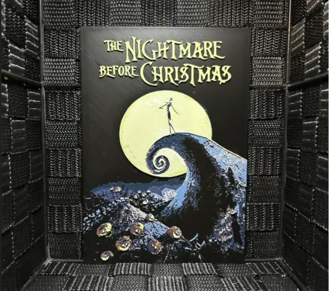 Hueforge Movie Poster -Nightmare before Christmas-