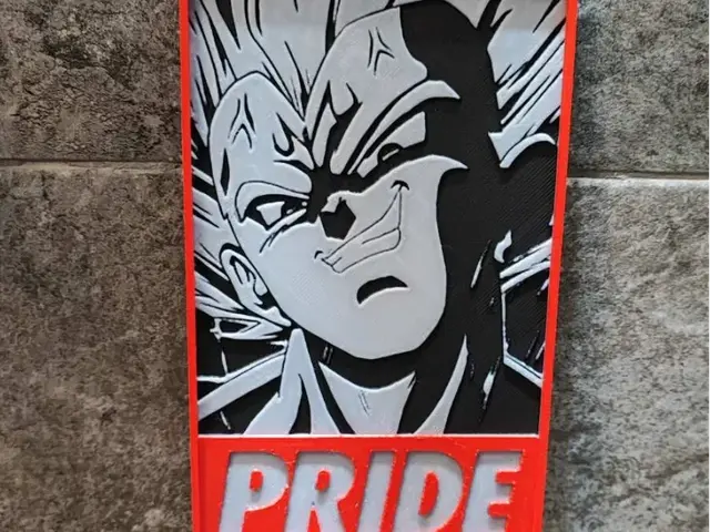 HueForge model: Pride by Garuda3D