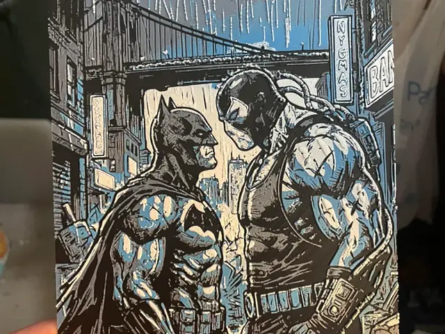 HueForge model: Batman VS Bane Hueforge by Advancedtechworldwide