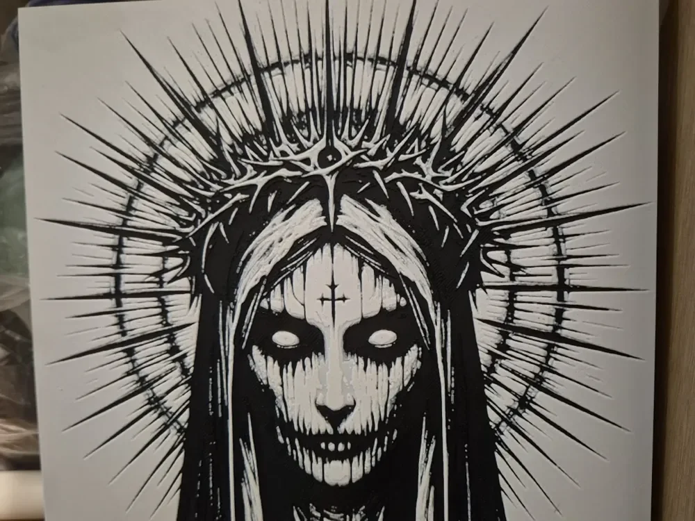 psycho nun hueforge by Buntsta HueForge model: psycho nun hueforge by Buntsta
