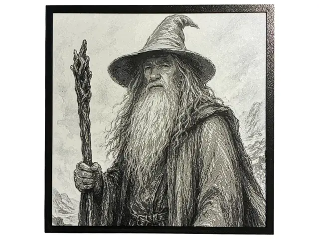 Gandalf the Grey | Framed Hueforge Wall Art
