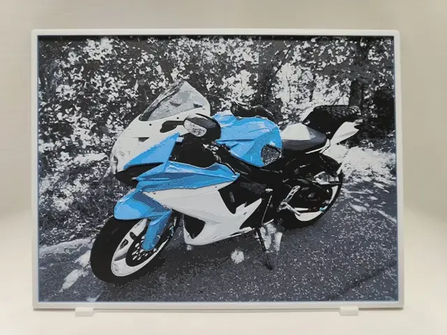 HueForge model: Suzuki GSXR 600 - Hueforge by BeaN