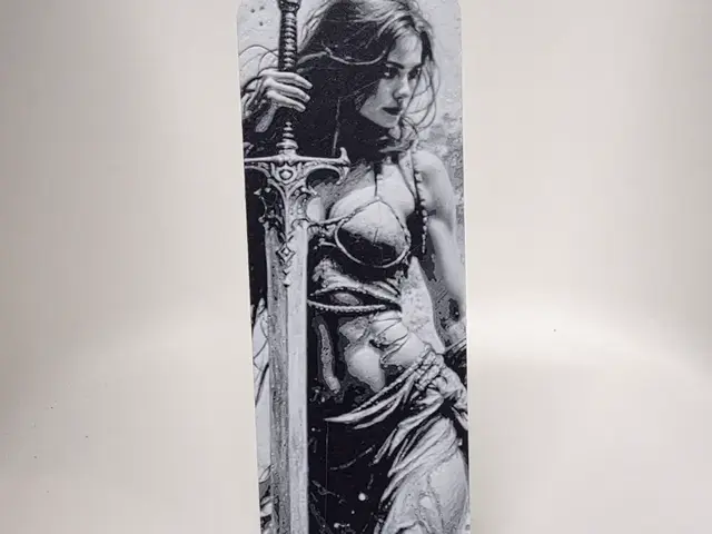 HueForge model: Girl Bookmark by Morganja