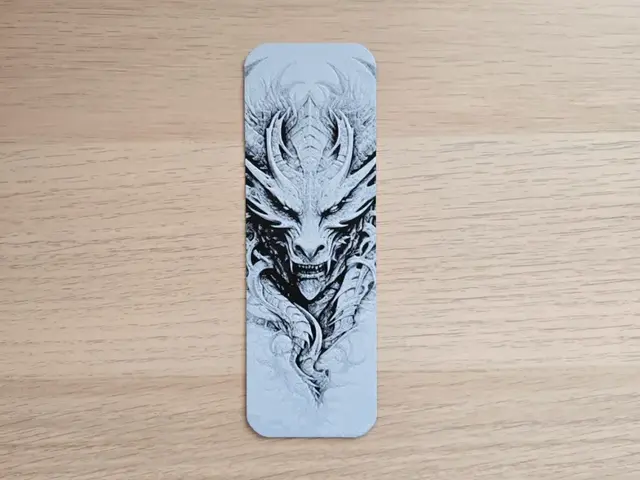 HueForge model: Dragon 3 Bookmark by Atrus Design