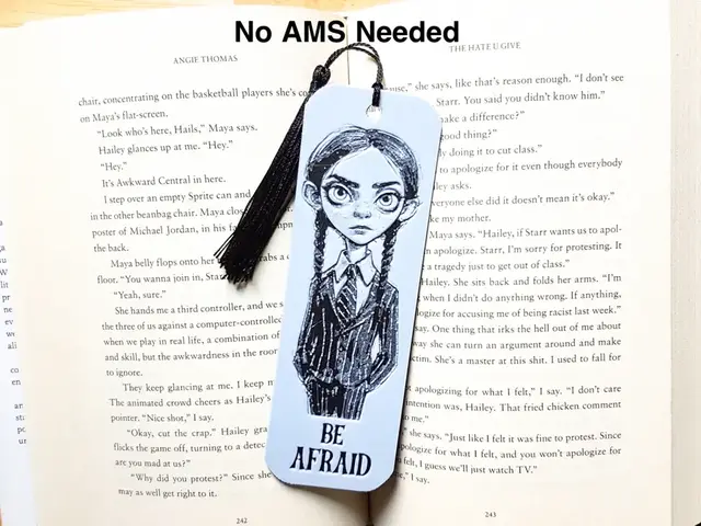 Bookmark, Wednesday. Hueforge.