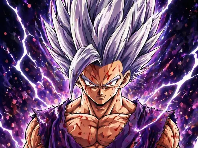 HueForge model: GOHAN BEAST - DRAGON BALL SUPER - HUEFORGE EASY by Hueforge Maker