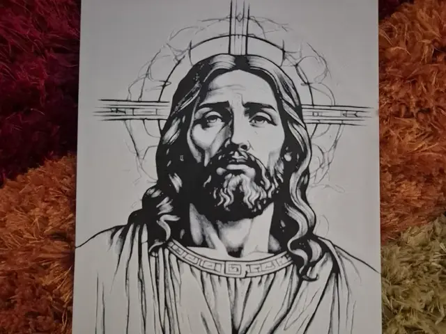 HueForge model: jesus christ hueforge by Buntsta