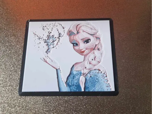 HueForge model: Frozen - Elsa Hueforge by Dakiren