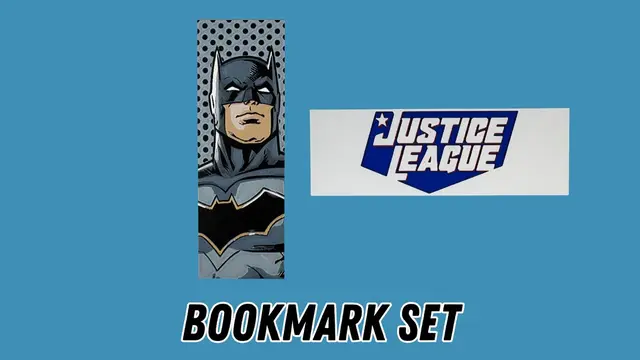 HueForge model: Batman and Justice League Logo - DC Comics Bookmark Set by Canadian Gamer