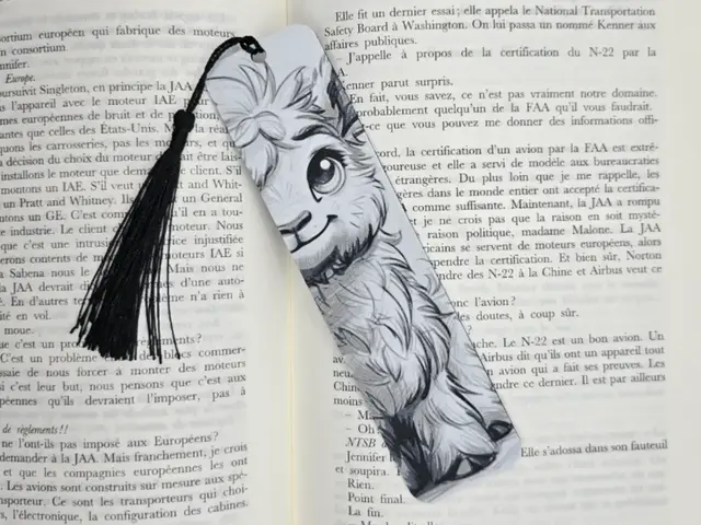 HueForge model: Bookmark Cute Baby Goat by Kactus Fpv