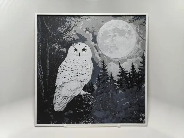HueForge model: Moonlit Owl - Hueforge by BeaN