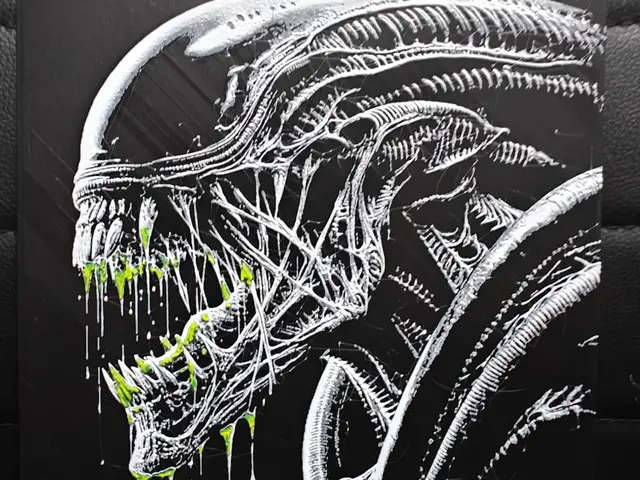 HueForge model: Xenomorph Alien by TheHueforgeLady