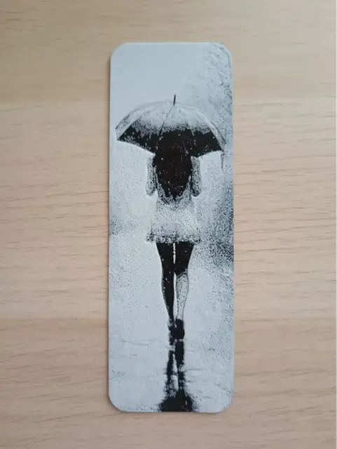 HueForge model: Girl With Umbrella Bookmark by Atrus Design
