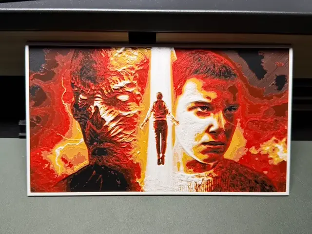 HueForge model: Vecna and Eleven Stranger Things HueForge by liv_3d