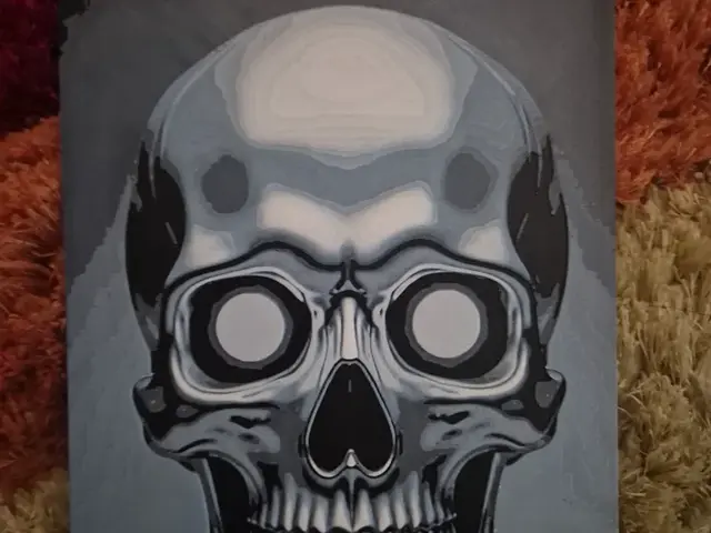 HueForge model: metalic skull hueforge by Buntsta