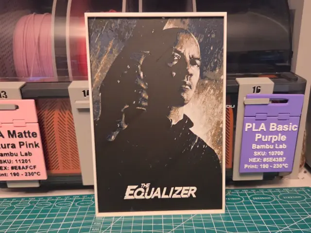 The Equalizer Movie Poster - Hueforge Art