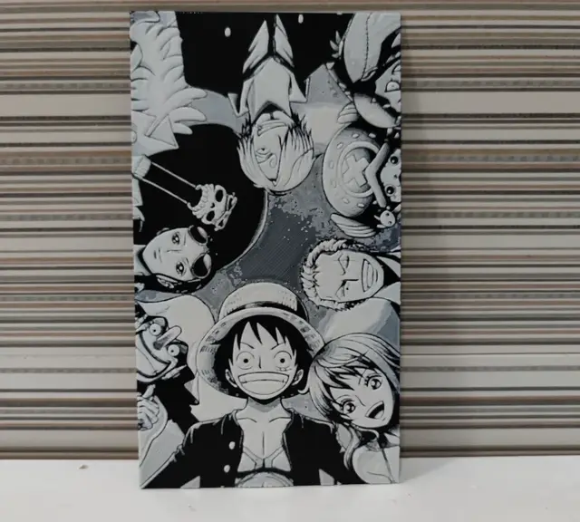 HueForge model: Hueforge selfie of Luffy's friends by Litolunar