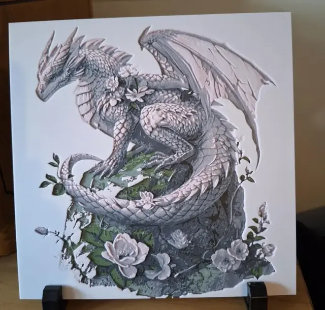HueForge model: Dragon hueforge - 4 colours by 3dGlow