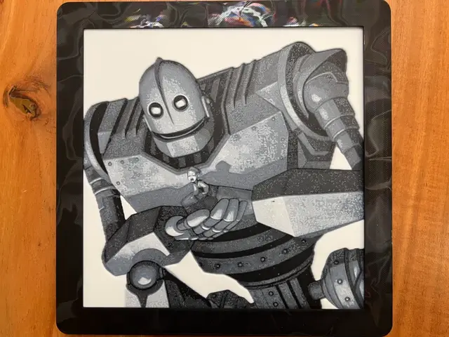 HueForge model: The Iron Giant by JustBe 3D Printing