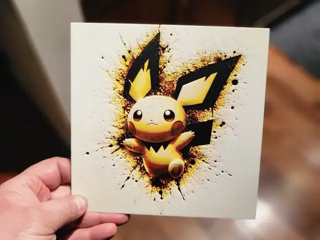 Graffiti Pichu Hueforge