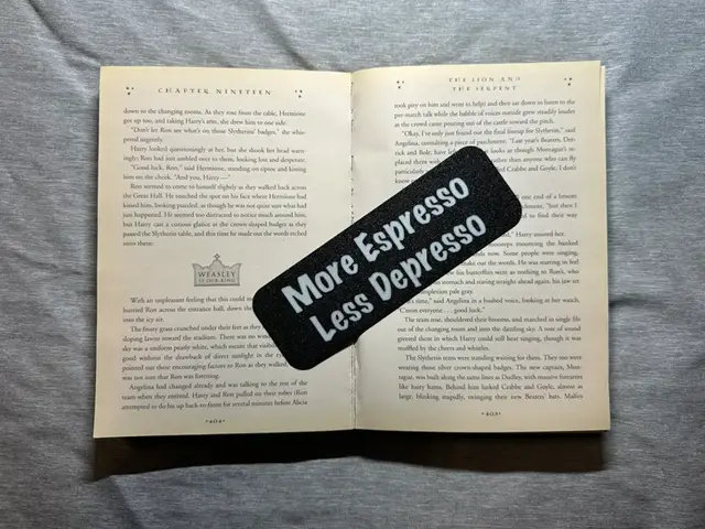 HueForge model: More Espresso Less Depresso Bookmark by Hey Ben