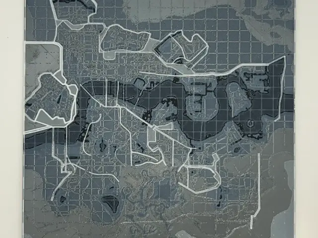 HueForge model: Fallout 4 London Map HueForge by CreativeDestructions