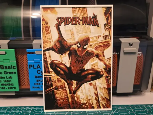 HueForge model: Spider-Man: Brand New Day Movie - Hueforge Art by Lumpy3D