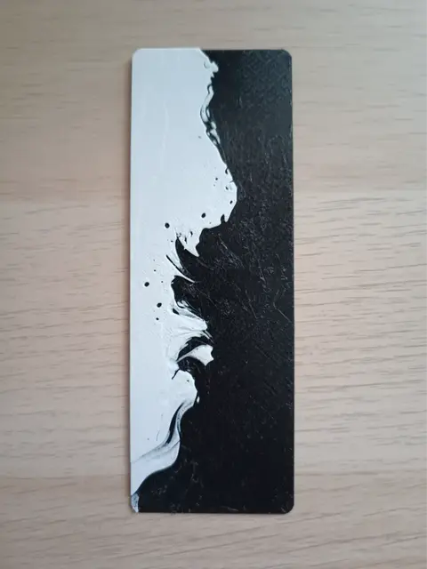 HueForge model: YinYang Minimalist Bookmark by Atrus Design