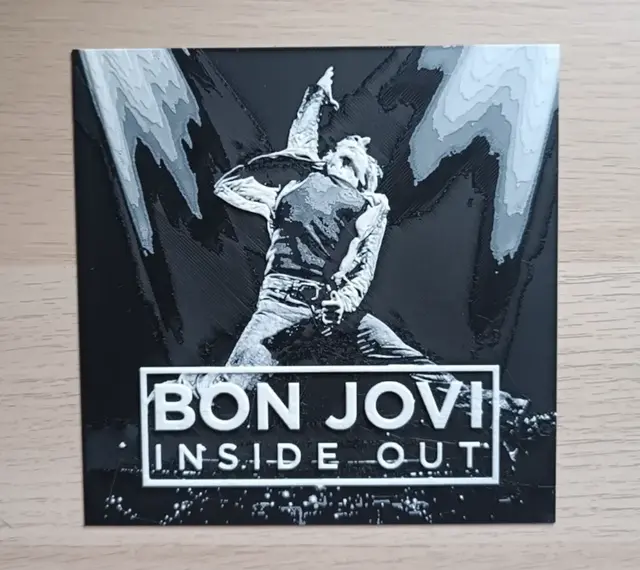 HueForge model: Bon Jovi 2 Hueforge by Atrus Design