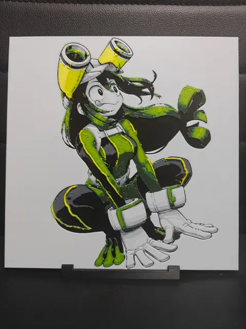 HueForge model: Froppy MHA by TheHueforgeLady