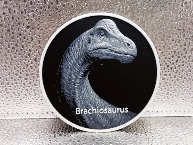 HueForge model: Brachiosaurus Coaster hueforge by Borishotch Industries
