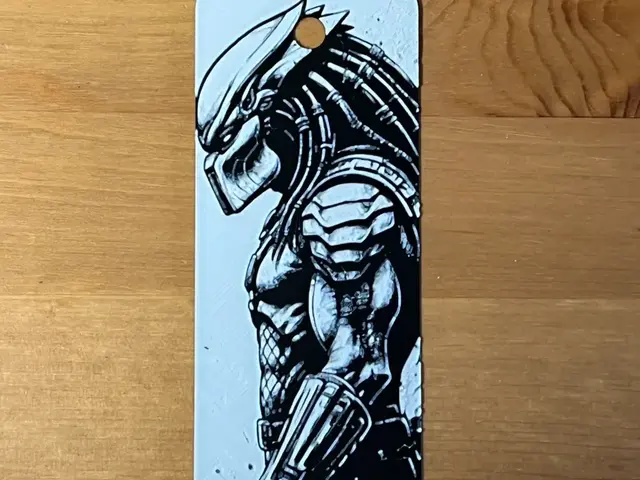 HueForge model: predator bookmark by Morganja