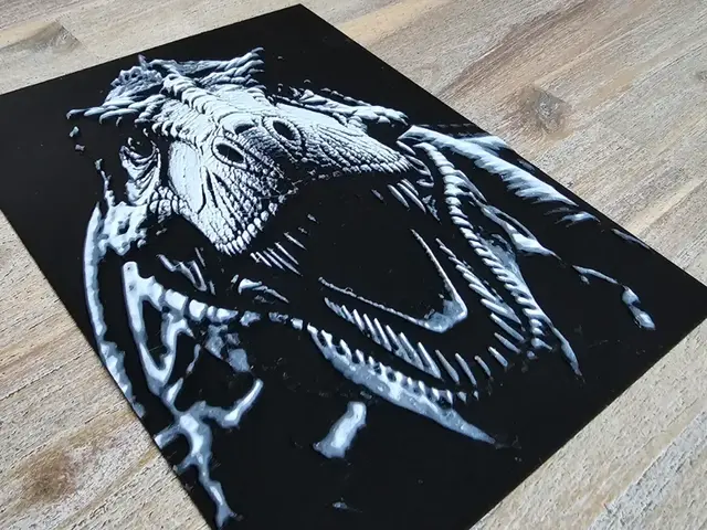 HueForge model: T-Rex, Hueforge by BLUSH Designs
