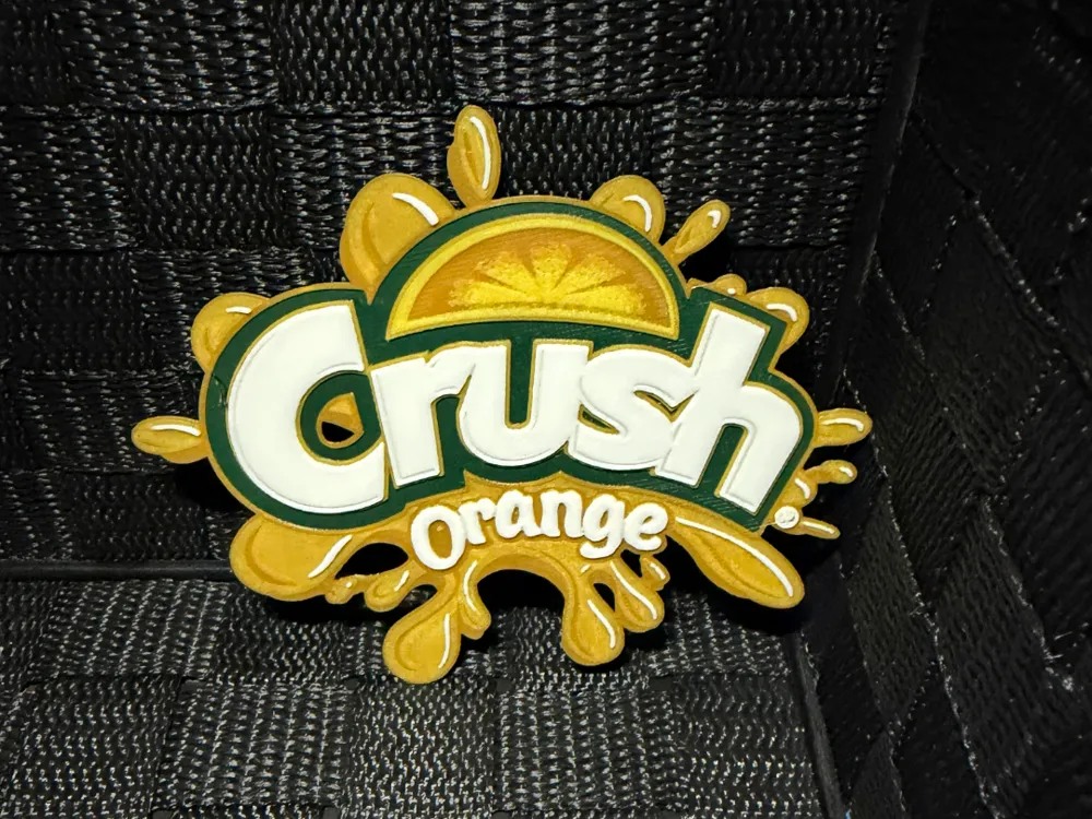 Orange Crush Logo - Huefore by JoDau HueForge model: Orange Crush Logo - Huefore by JoDau