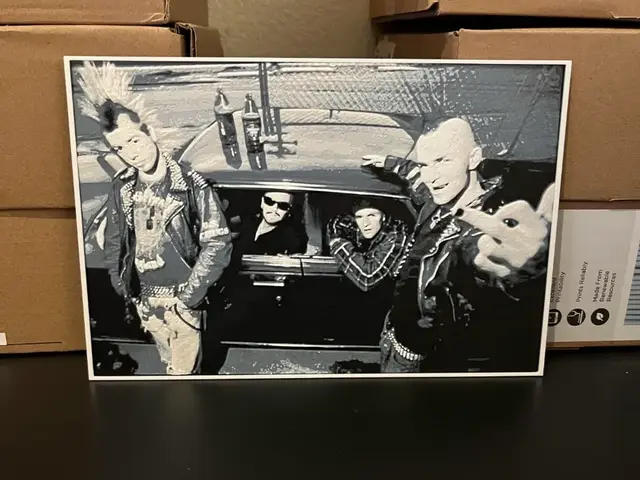HueForge model: Rancid - Let's Go (Back Cover) by Estiv