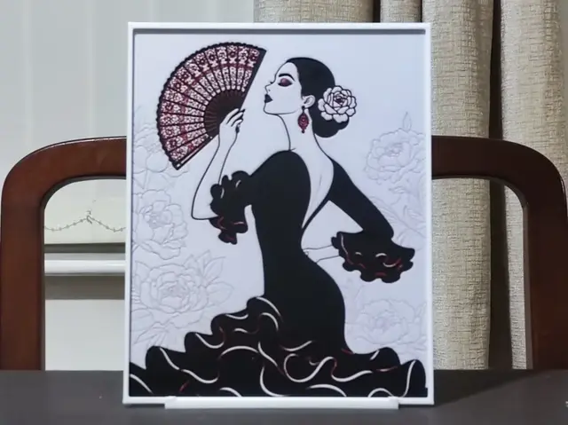 High Contrast Flamenco - 3 Color HueForge