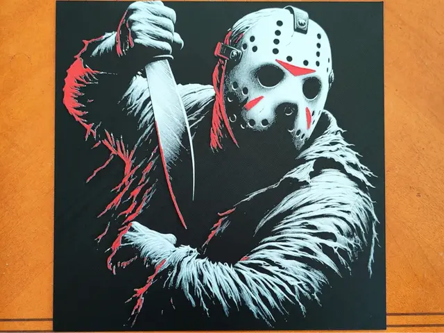 HueForge model: Jason Voorhees - Friday the 13th - Hueforge by Sarge