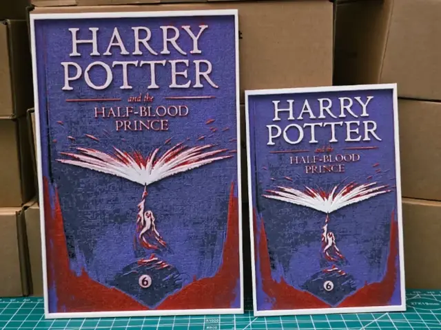 HueForge model: Harry Potter and the Half-Blood Prince Poster by Lumpy3D