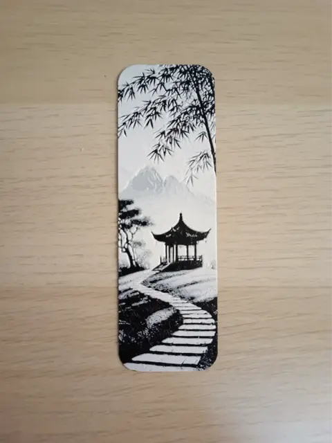 Japanese Landscape Bookmark