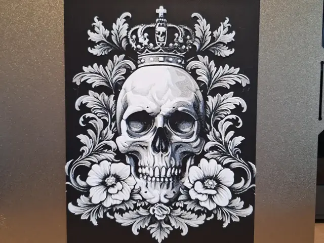 HueForge model: Skull Queen by 3dGlow