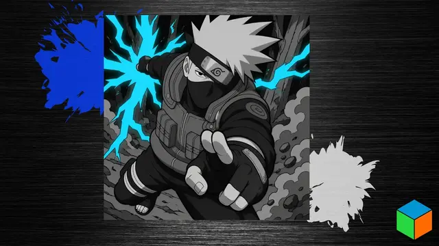 Kakashi Hatake — A Splash of Turquoise