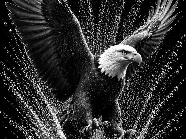 HueForge model: Bookmark Eagle/collectible cards EASY PRINT by Hueforge Maker
