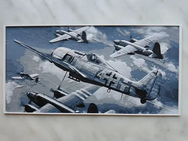 HueForge model: Focke-Wulf Fw 190 A-8 - Hueforge by BeaN