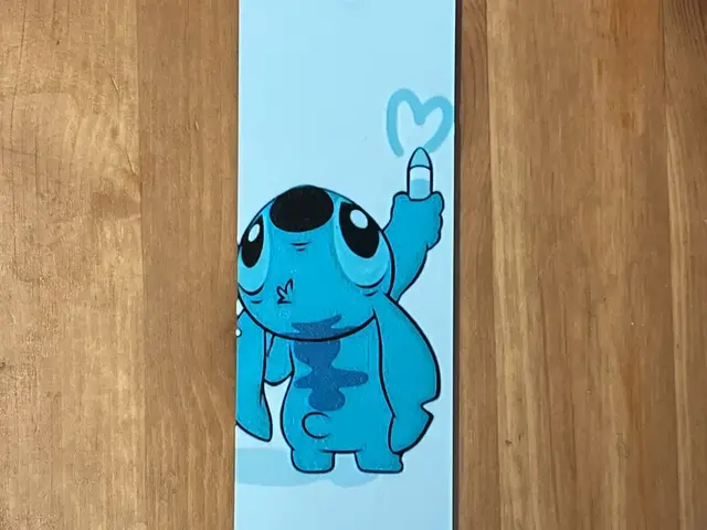 HueForge model: Stitch bookmark by Morganja