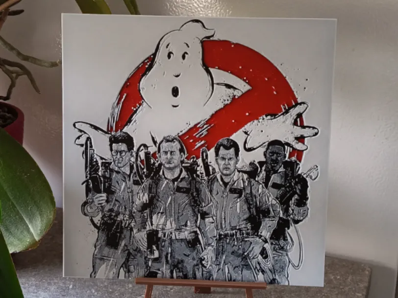 Ghostbusters Hueforge by 3DNesy HueForge model: Ghostbusters Hueforge by 3DNesy