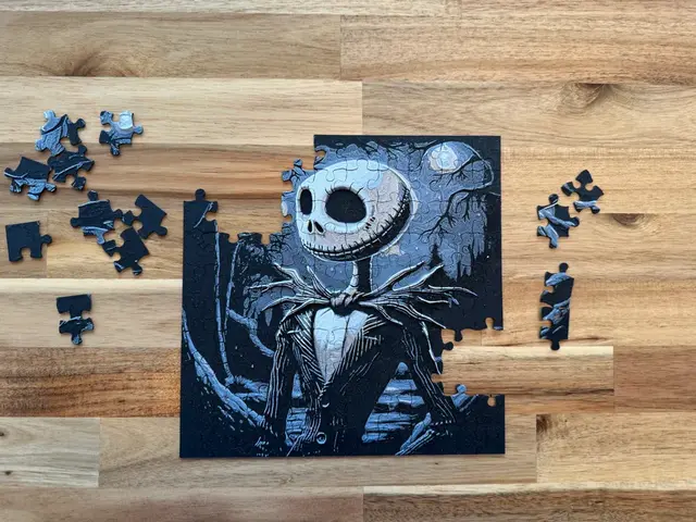 HueForge model: PUZZLE - Jack Skellington by Canadian Gamer