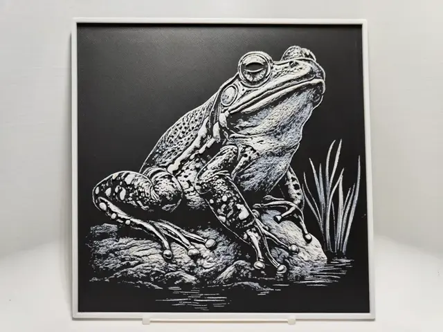 HueForge model: Frog - Hueforge by BeaN